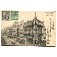 CIUDAD DE BUENOS AIRES AVENIDA DE MAYO ANTIGUA TARJETA POSTAL